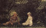 Winslow Homer Hawk Farm scenery Germany oil painting artist